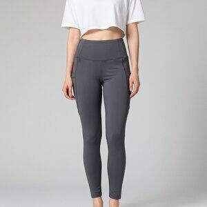 POL High Waisted Wide Waist Band Leggings Size M